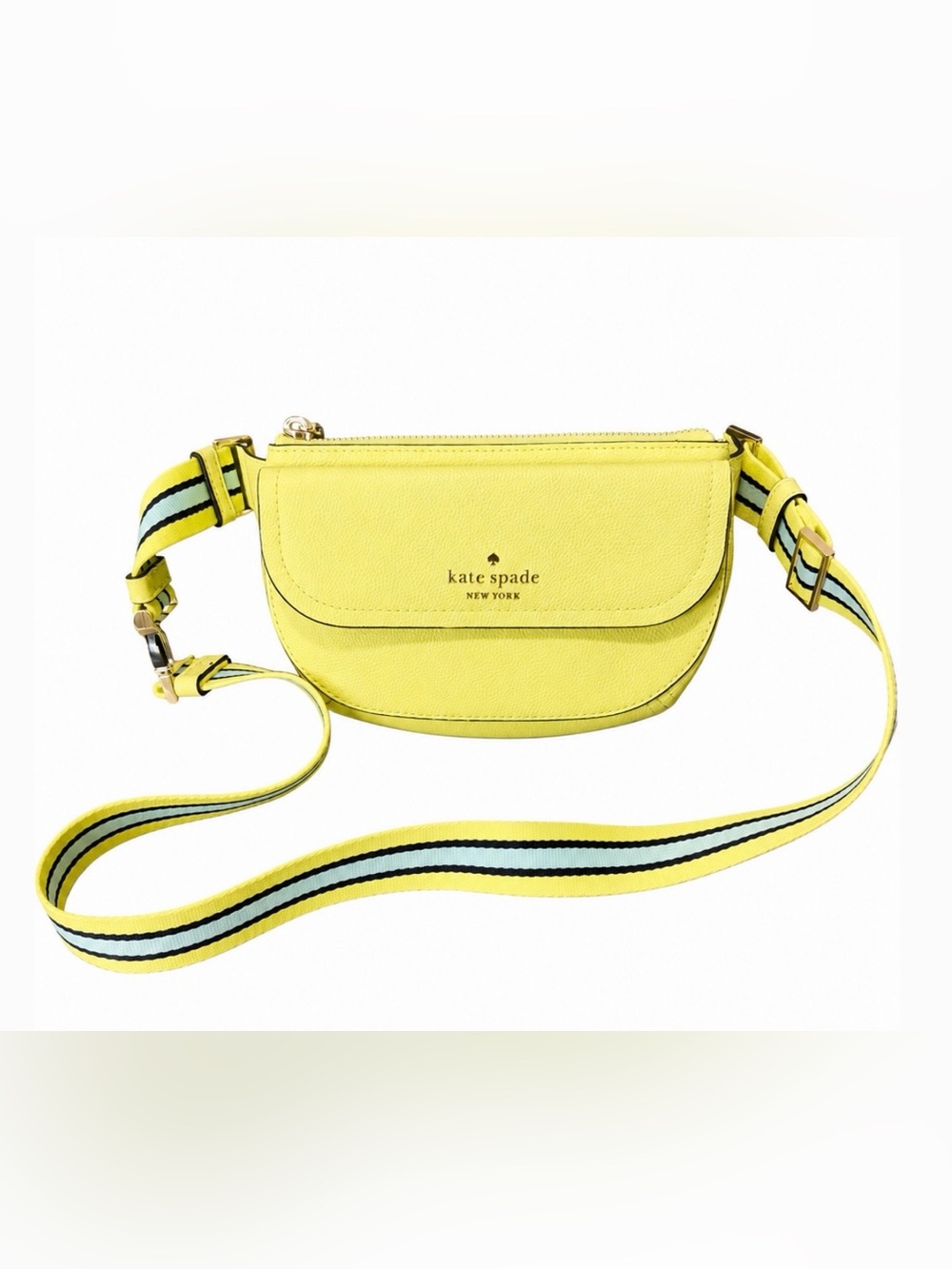 NWOT kate spade New York 🍋Yellow Crossbody Belt Bag